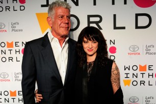 Anthony Bourdain and Asia Argento