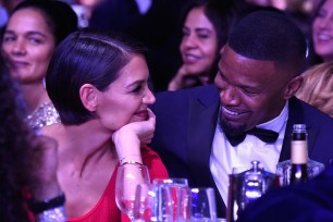 Katie Holmes and Jamie Foxx