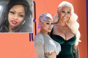 Tokyo Toni (Inset) Blac Chyna and Amber Rose