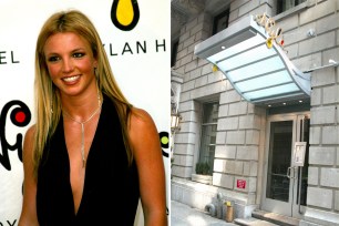 Britney Spears joined two of her favorite places into one restaurant when she opened NYLA at the Dylan Hotel in Midtown Manhattan. The concept, which blended cuisine from New York and Louisiana, was abandoned in 2002 after just six months of service.