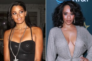 Claudia Jordan and Melyssa Ford