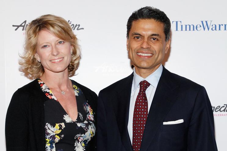 Paula and Fareed Zakaria