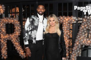 Khloe Kardashian and Tristan Thompson