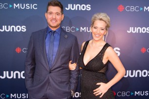 Michael Bublé and Luisana Lopilato