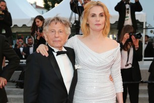 Roman Polanski and wife Emmanuelle Seigner