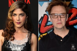 Selma Blair and James Gunn