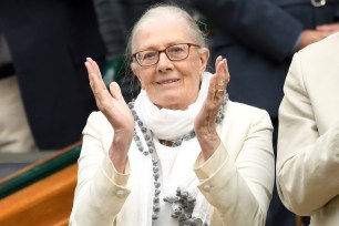 Vanessa Redgrave at Wimbledon