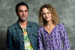 Samuel Benchetrit and Vanessa Paradis