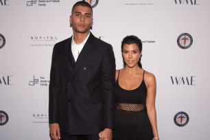 Kourtney Kardashian and boyfriend Younes Bendjima