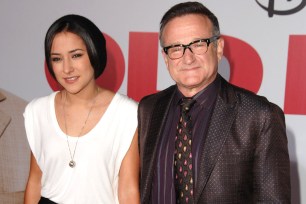 Zelda and Robin Williams attend the "Old Dogs" premiere in November 2009