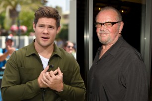 Adam DeVine and Jack Nicholson