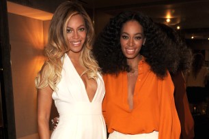 Beyoncé and Solange Knowles