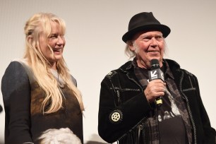 Daryl Hannah and Neil Young