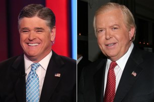 Sean Hannity and Lou Dobbs