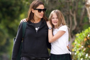 Jennifer Garner and Violet Affleck