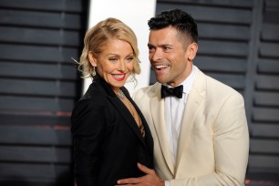 Kelly Ripa and Mark Consuelos