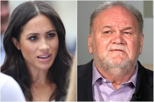 Meghan Markle and her father, Thomas Markle