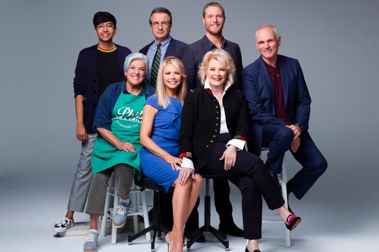 The cast of "Murphy Brown"