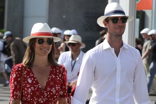 Pippa Middleton and her husband James Matthews