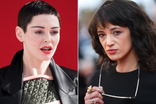 Rose McGowan and Asia Argento
