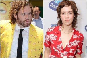 TJ Miller and Alice Wetterlund of HBO comedy show "Silicon Valley"