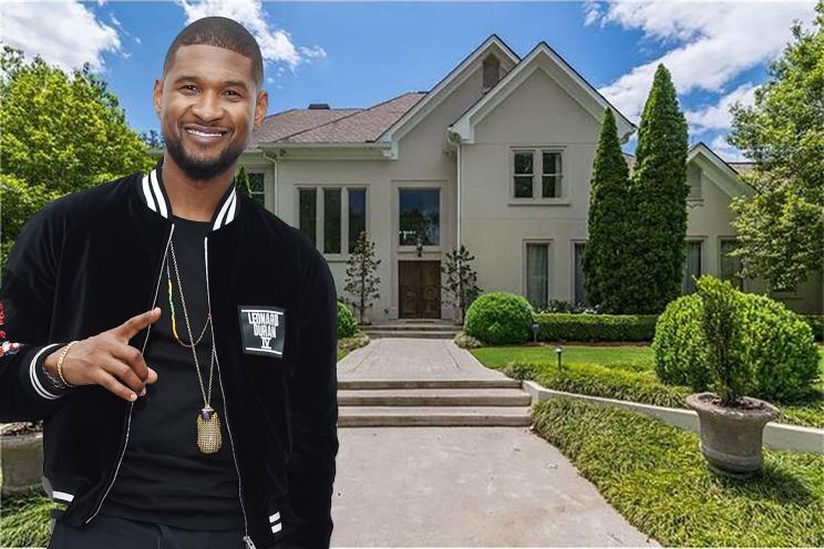 Usher and his home