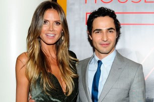 Heidi Klum and Zac Posen