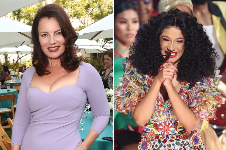 Fran Drescher and Cardi B