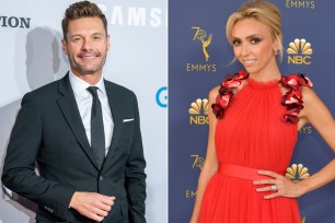 Ryan Seacrest and Giuliana Rancic