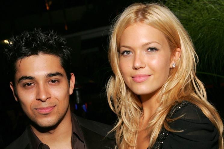 Wilmer Valderrama and Mandy Moore