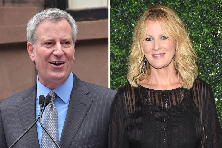 Bill De Blasio and Sandra Lee