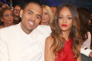 Chris Brown and Rihanna