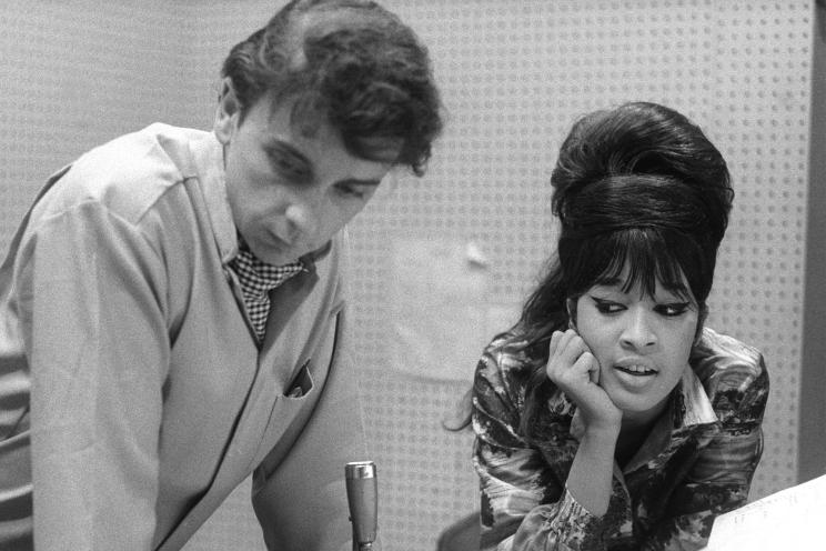 Phil Spector and Ronnie Spector