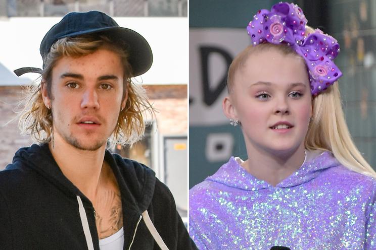 Justin Bieber and Jojo Siwa