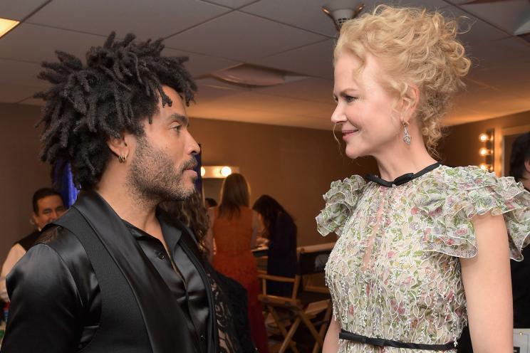 Lenny Kravitz and Nicole Kidman