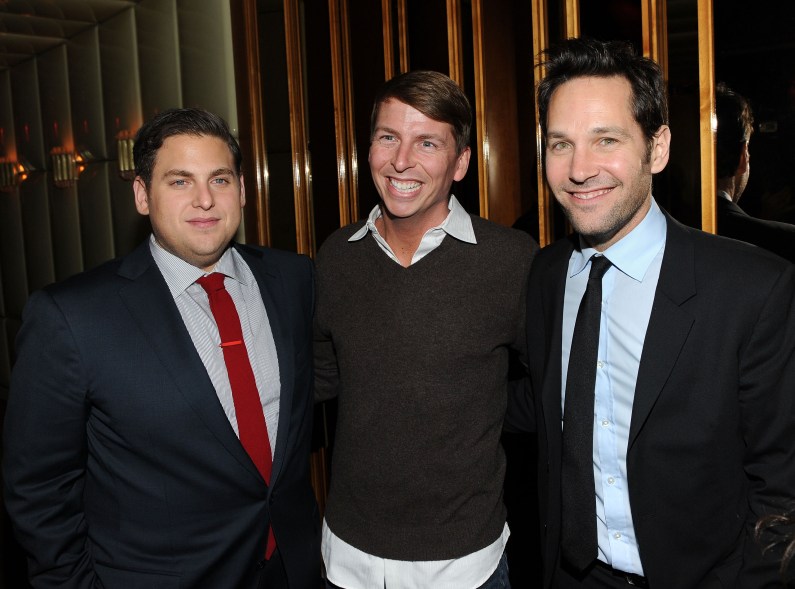 McBrayer palled around at the "Friends with Kids" afterparty in 2012 with Jonah Hill and Paul Rudd.