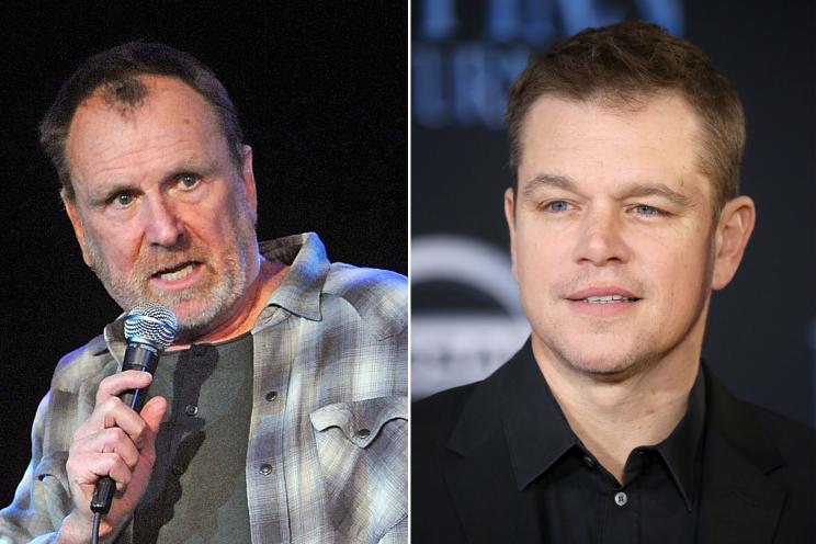 Colin Quinn and Matt Damon