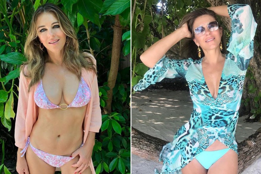 Nobody wears a bikini like Elizabeth Hurley