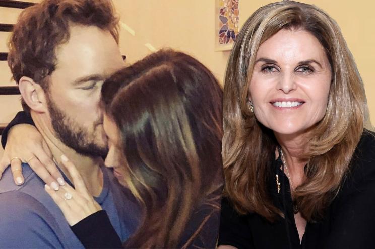 Katherine Schwarzenegger's mom, Maria Shriver, said Katherine is "super happy" about her engagement to Chris Pratt.