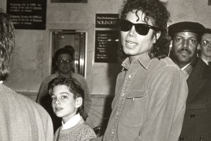 Michael Jackson and alleged abuse victim James Safechuck