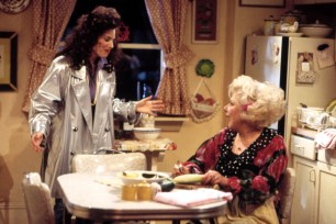 Fran Drescher and Renée Taylor in "The Nanny"