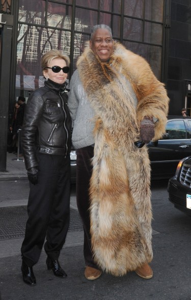 Lee and Andre Leon Talley.