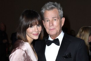 Katharine McPhee and David Foster