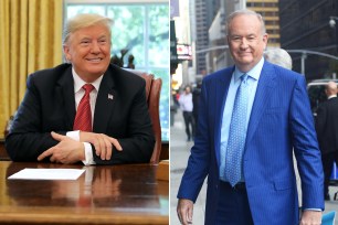 Donald Trump and Bill O'Reilly