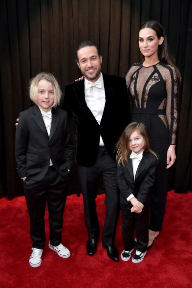 Bronx Mowgli Wentz, Pete Wentz, Saint Lazslo Wentz and Meagan Camper