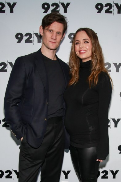 Matt Smith And Eliza Dushku attend the "Mapplethorpe" screening in New York.