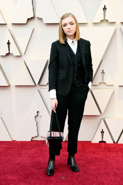 Elsie Fisher in Thom Browne