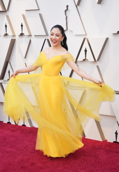 Constance Wu in Atelier Versace