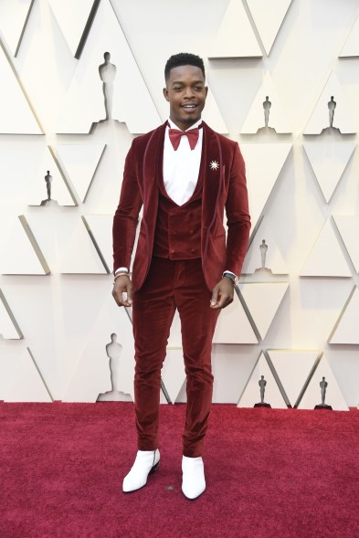 Stephan James in Etro