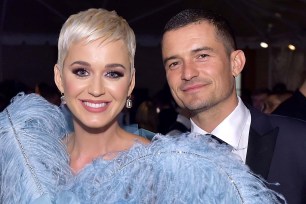 Katy Perry and Orlando Bloom